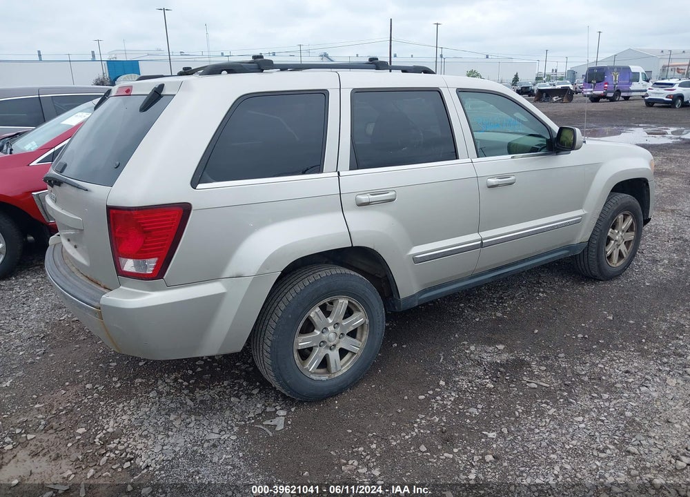 2008 JEEP GRAND CHEROKEE LIMITED VIN: 1J8HR58N68C126498