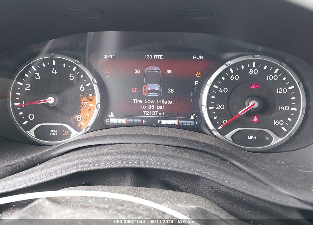 2017 JEEP RENEGADE LATITUDE FWD VIN: ZACCJABB7HPF69318