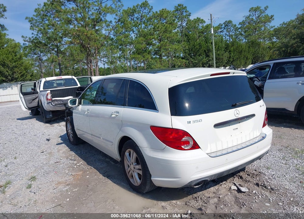 2009 MERCEDES-BENZ R 350 4MATIC VIN: 4JGCB65E89A089740