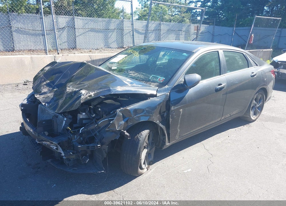 2022 HYUNDAI ELANTRA SEL VIN: 5NPLM4AG5NH071483