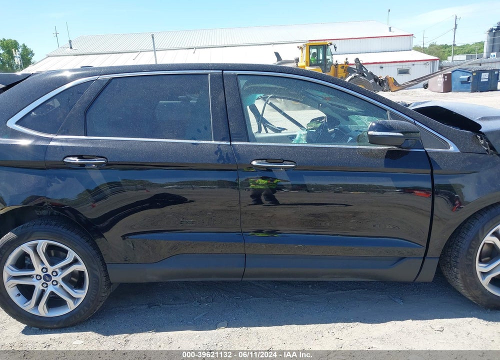 2018 FORD EDGE TITANIUM VIN: 2FMPK4K9XJBC25548