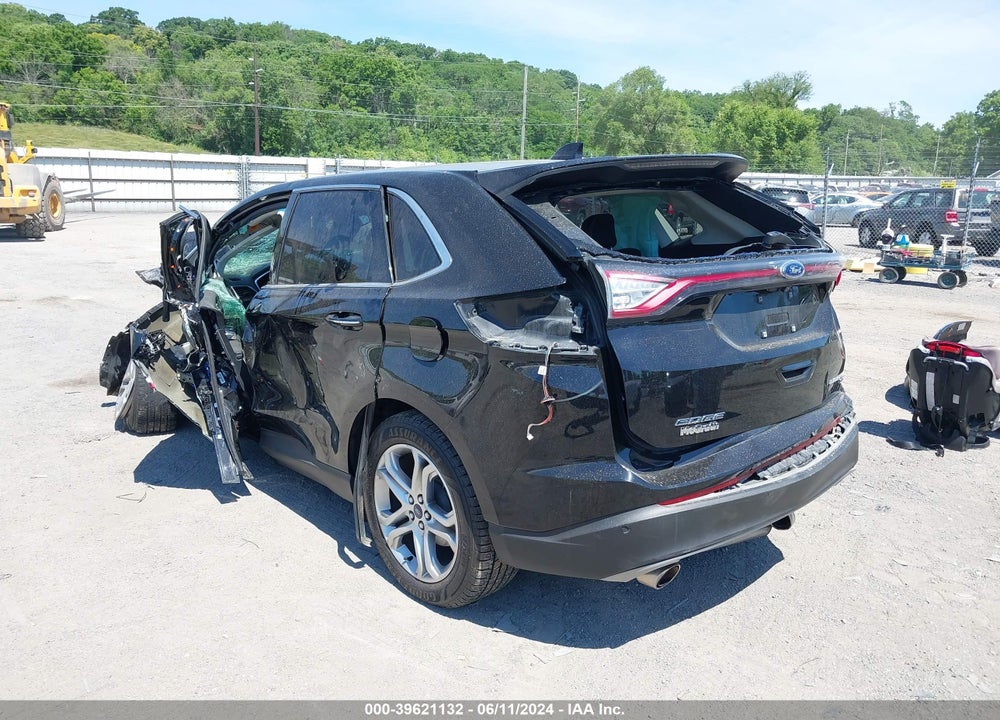 2018 FORD EDGE TITANIUM VIN: 2FMPK4K9XJBC25548