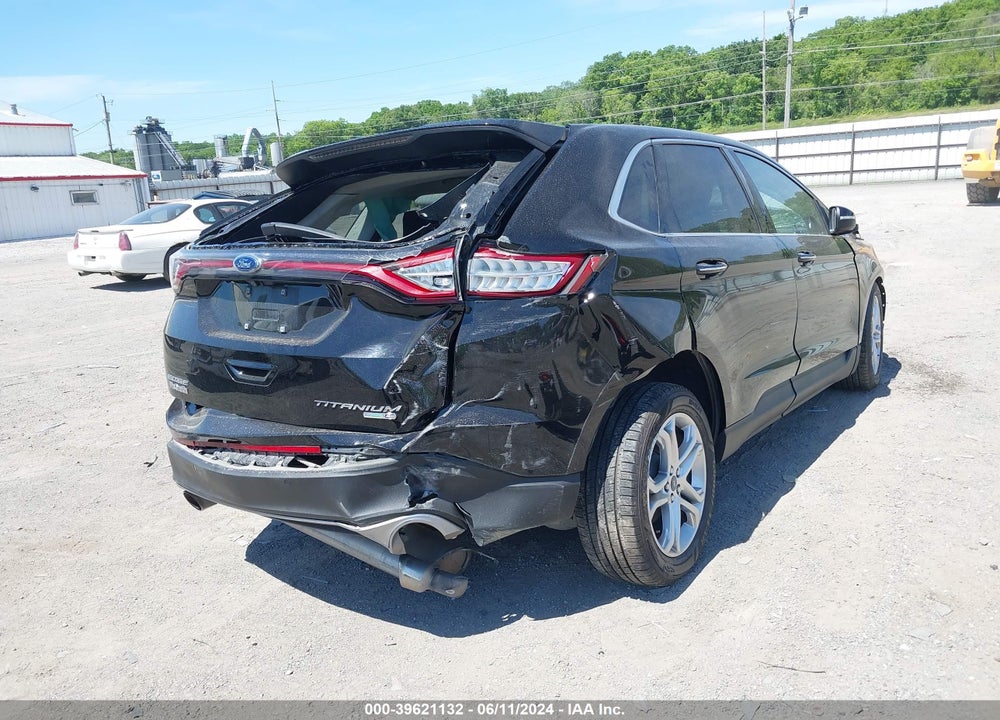 2018 FORD EDGE TITANIUM VIN: 2FMPK4K9XJBC25548