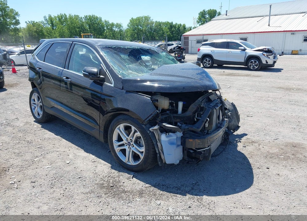 2018 FORD EDGE TITANIUM VIN: 2FMPK4K9XJBC25548