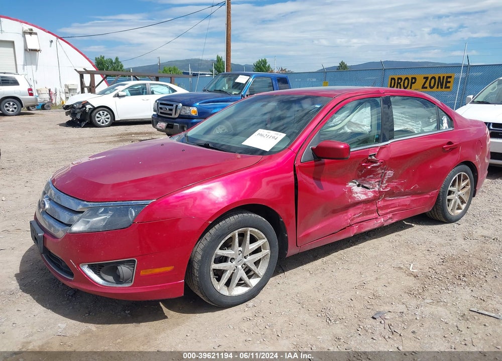 2010 FORD FUSION SEL VIN: 3FAHP0CG6AR334774