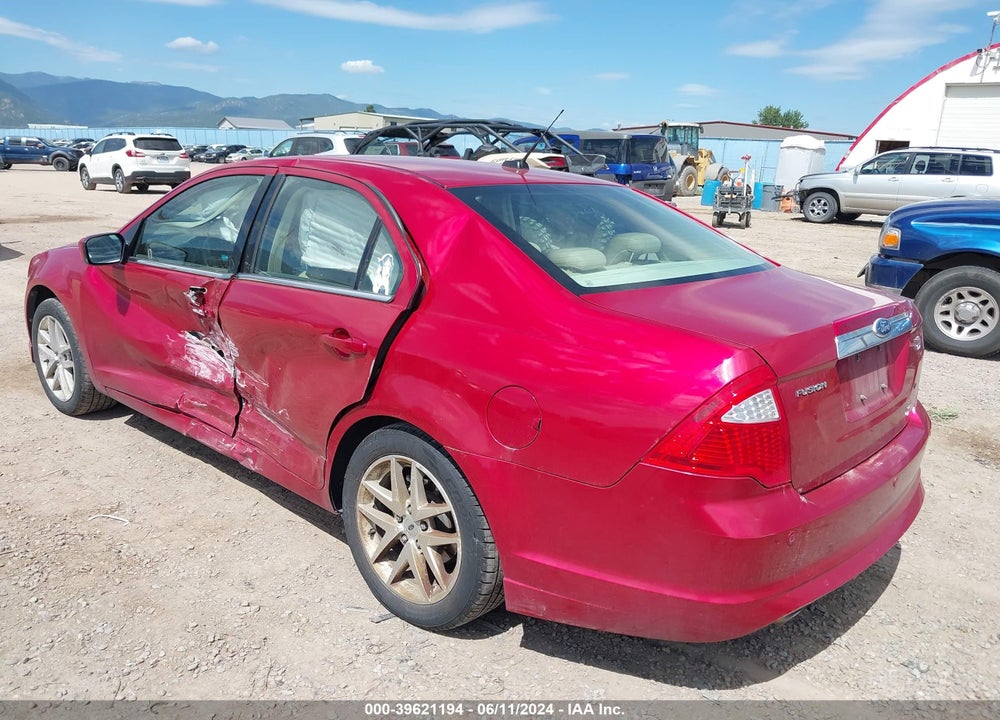 2010 FORD FUSION SEL VIN: 3FAHP0CG6AR334774