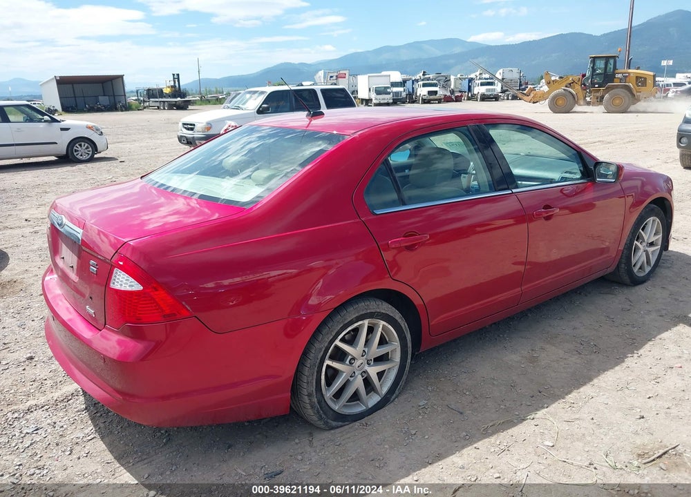 2010 FORD FUSION SEL VIN: 3FAHP0CG6AR334774
