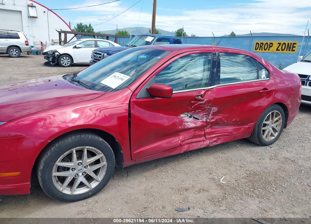 2010 FORD FUSION SEL VIN: 3FAHP0CG6AR334774