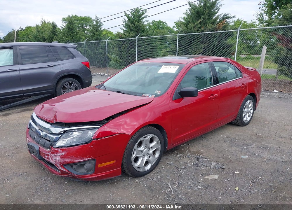 2010 FORD FUSION SE VIN: 3FAHP0HA1AR238930