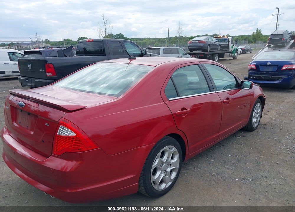 2010 FORD FUSION SE VIN: 3FAHP0HA1AR238930
