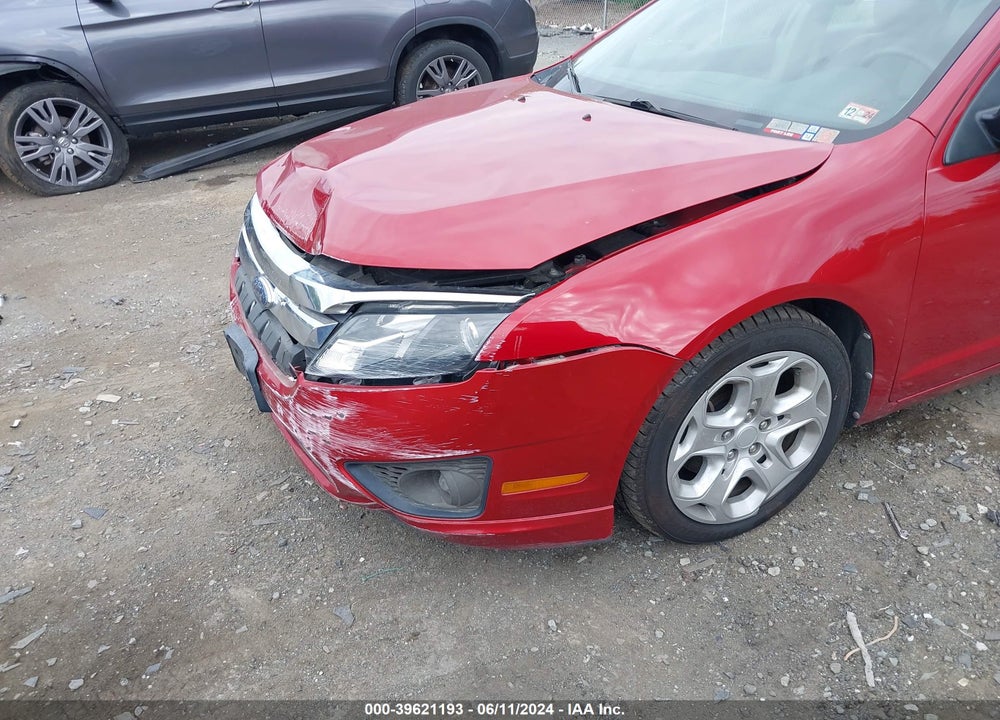 2010 FORD FUSION SE VIN: 3FAHP0HA1AR238930