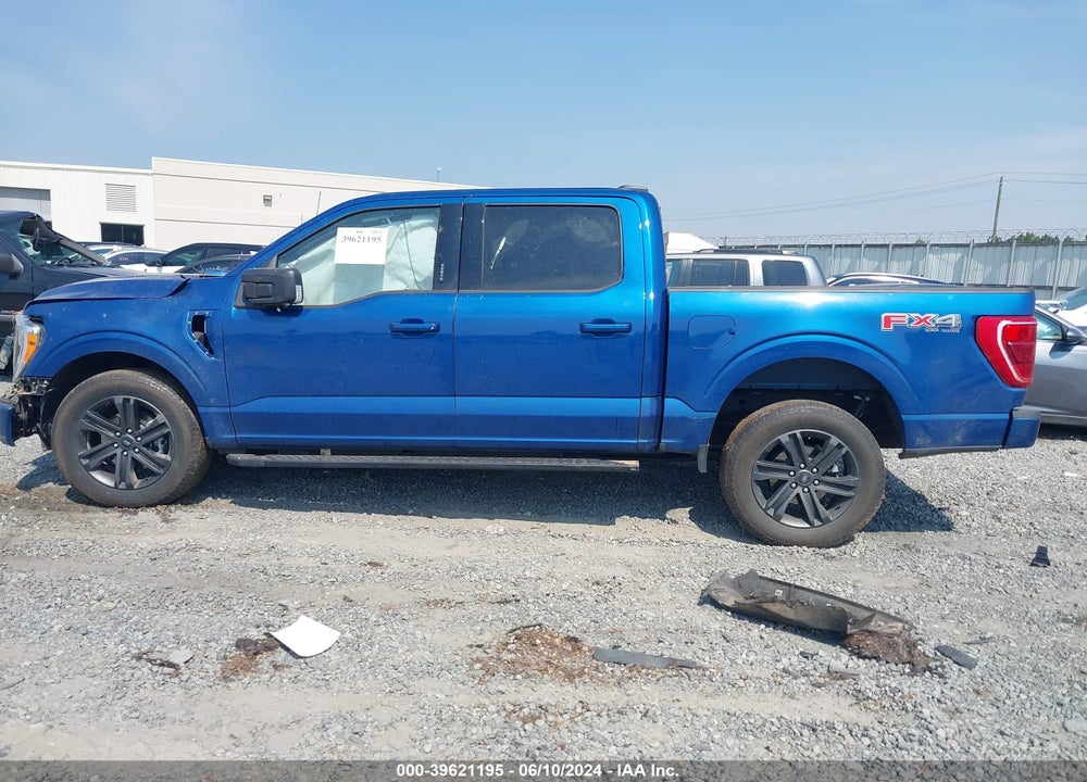 2022 FORD F-150 XLT VIN: 1FTFW1E56NFC01277