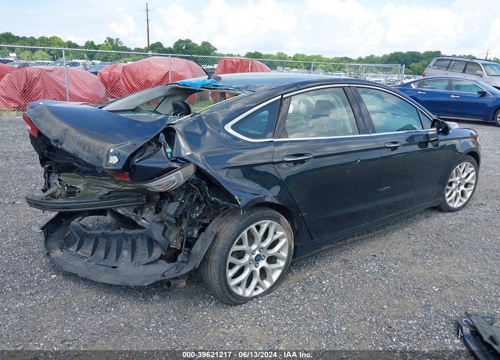 2014 FORD FUSION TITANIUM VIN: 3FA6P0K9XER217621