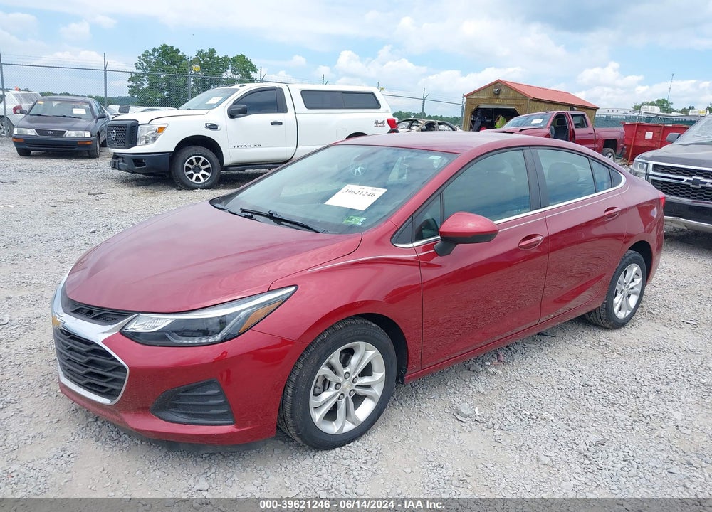 2019 CHEVROLET CRUZE VIN: 1G1BE5SM3K7102886