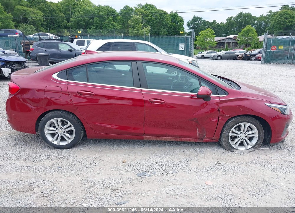 2019 CHEVROLET CRUZE VIN: 1G1BE5SM3K7102886