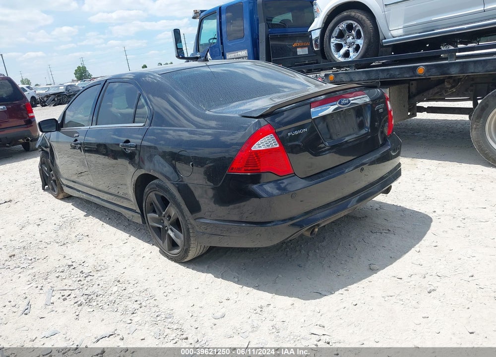 2010 FORD FUSION SPORT VIN: 3FAHP0DC1AR407366