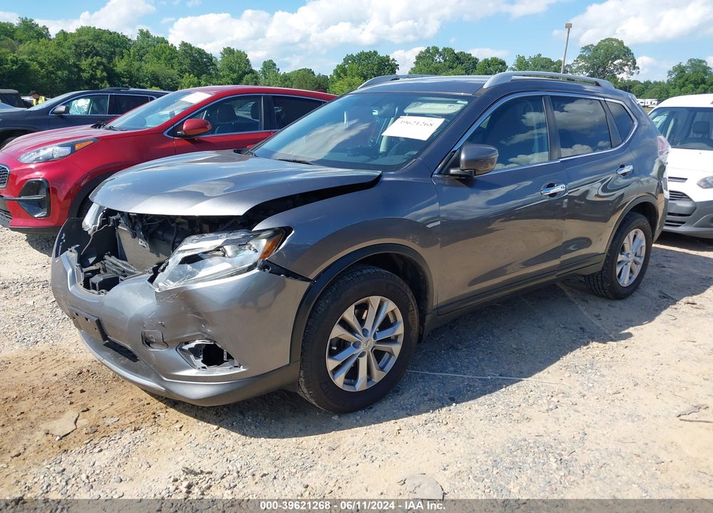 2016 NISSAN ROGUE SV VIN: 5N1AT2MV6GC924492