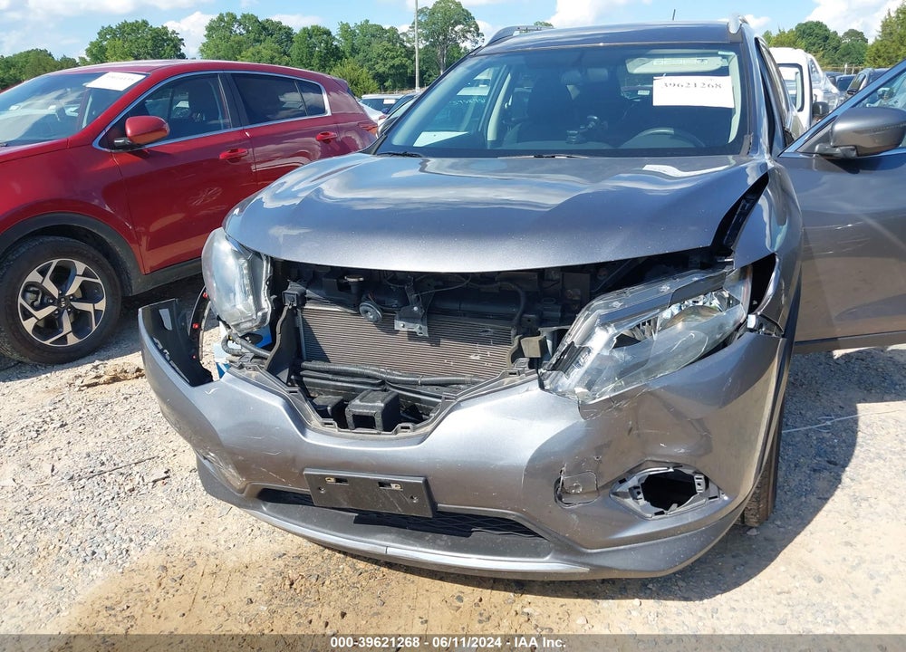 2016 NISSAN ROGUE SV VIN: 5N1AT2MV6GC924492