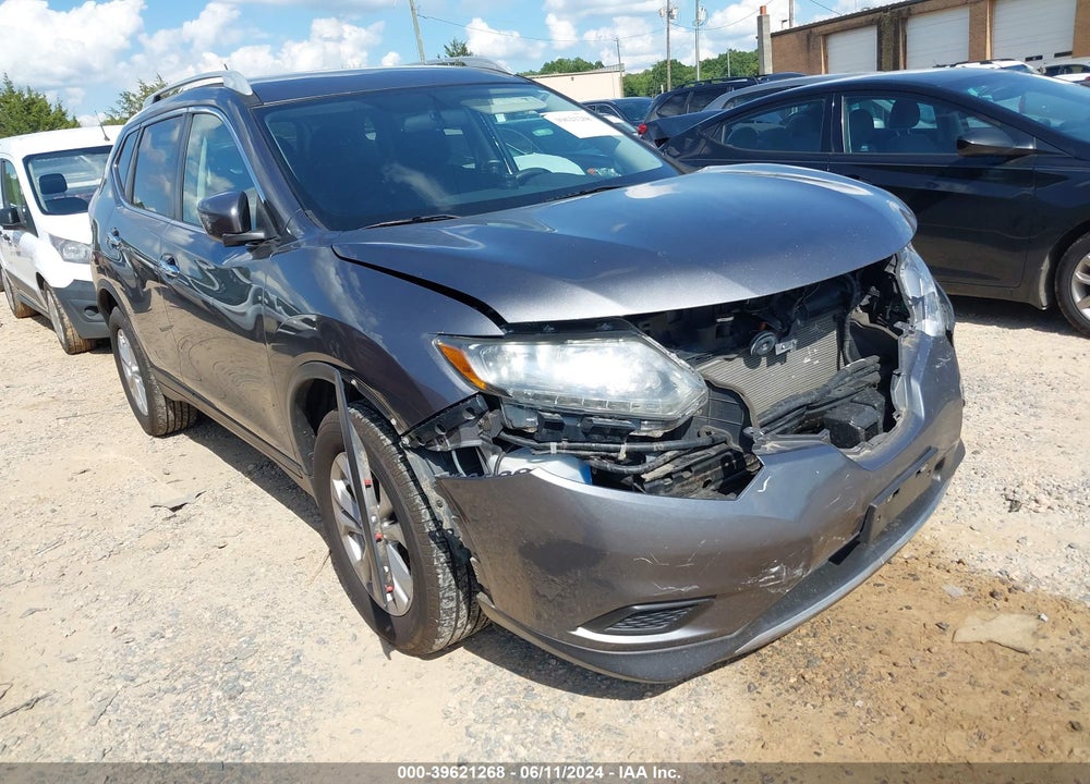 2016 NISSAN ROGUE SV VIN: 5N1AT2MV6GC924492