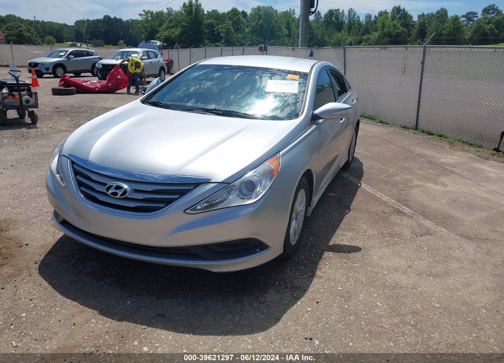 2014 HYUNDAI SONATA GLS VIN: 5NPEB4AC1EH838970