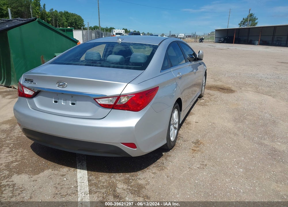 2014 HYUNDAI SONATA GLS VIN: 5NPEB4AC1EH838970