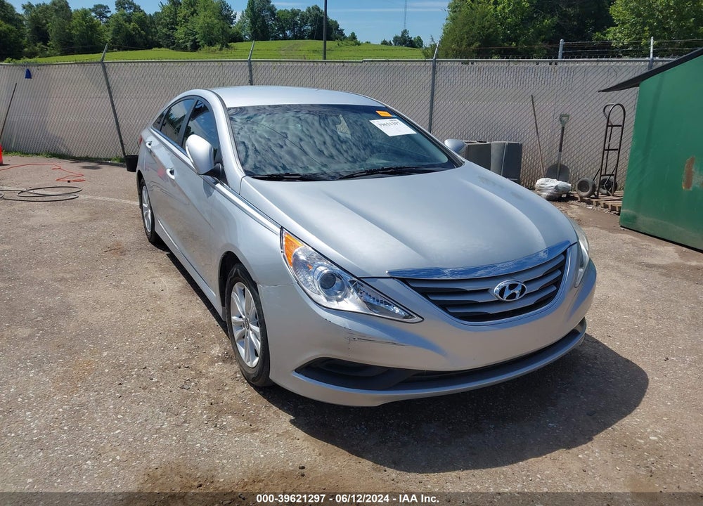 2014 HYUNDAI SONATA GLS VIN: 5NPEB4AC1EH838970