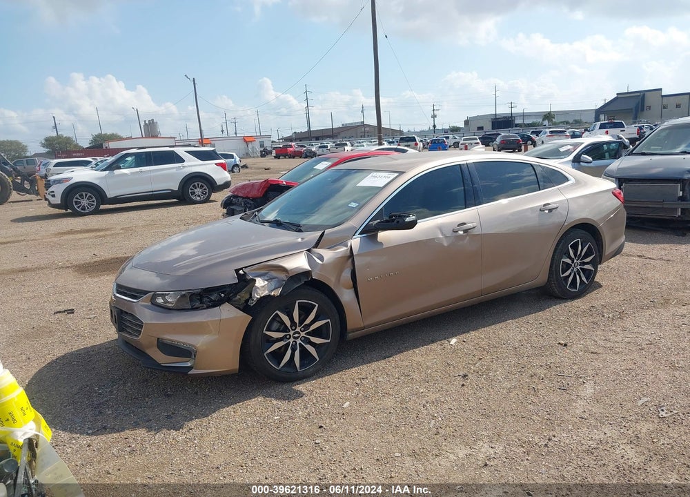 2018 CHEVROLET MALIBU LT VIN: 1G1ZD5ST0JF291591