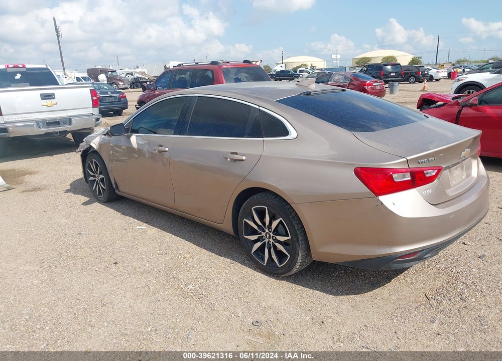 2018 CHEVROLET MALIBU LT VIN: 1G1ZD5ST0JF291591