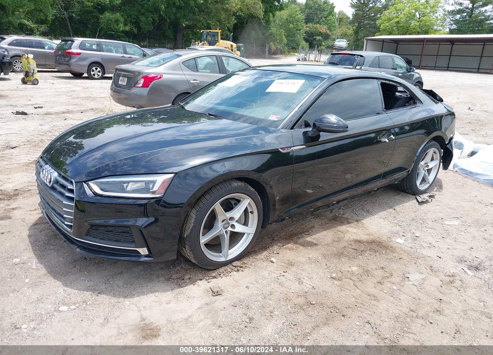 2018 AUDI A5 2.0T PREMIUM VIN: WAUTNAF53JA134694
