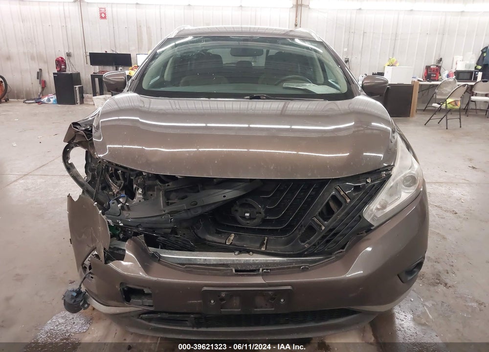 2016 NISSAN MURANO PLATINUM/S/SL/SV VIN: 5N1AZ2MH3GN109678