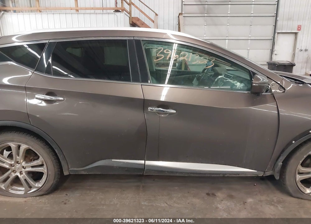 2016 NISSAN MURANO PLATINUM/S/SL/SV VIN: 5N1AZ2MH3GN109678