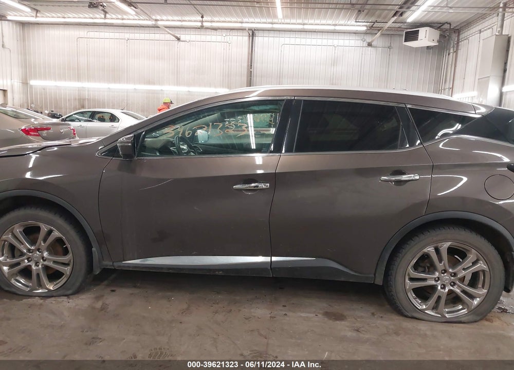 2016 NISSAN MURANO PLATINUM/S/SL/SV VIN: 5N1AZ2MH3GN109678