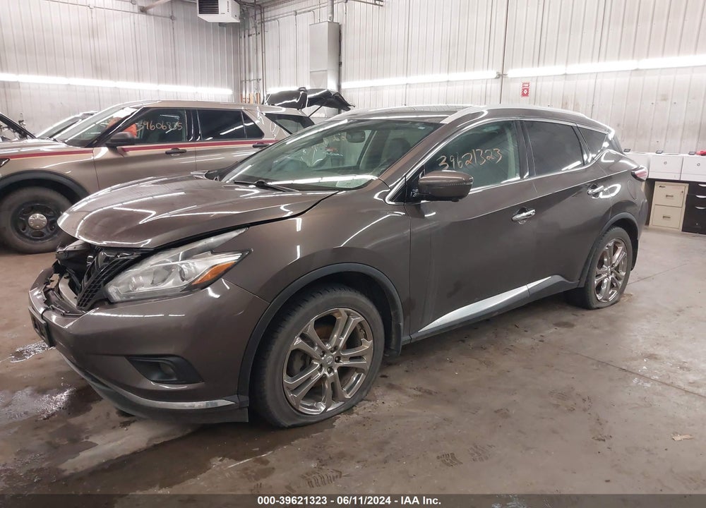 2016 NISSAN MURANO PLATINUM/S/SL/SV VIN: 5N1AZ2MH3GN109678