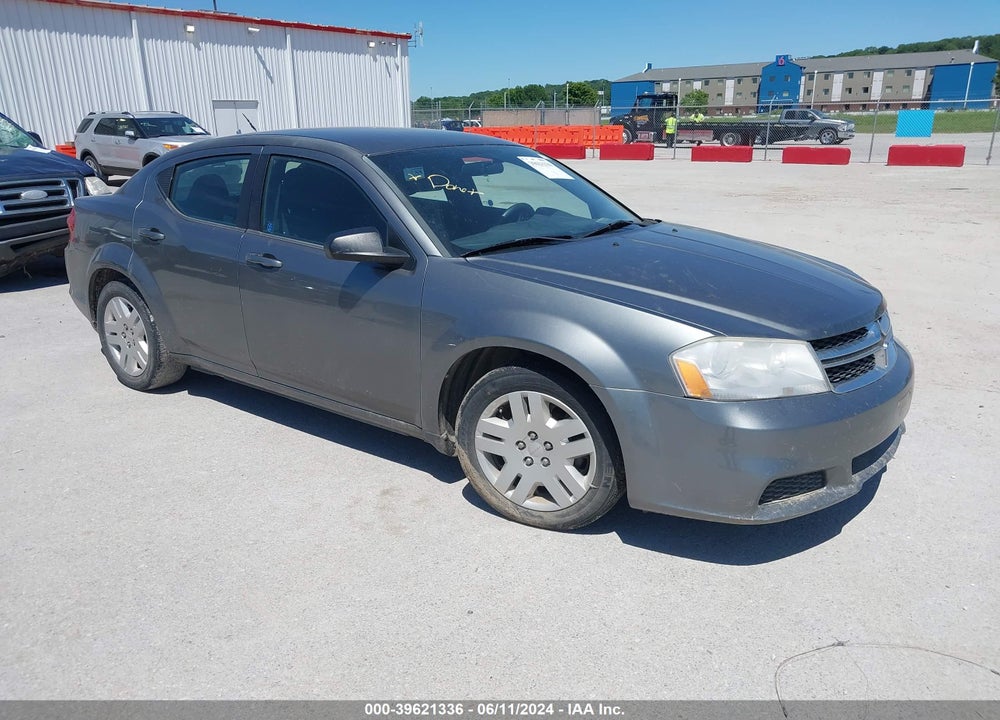 2012 DODGE AVENGER SE VIN: 1C3CDZAB8CN215045