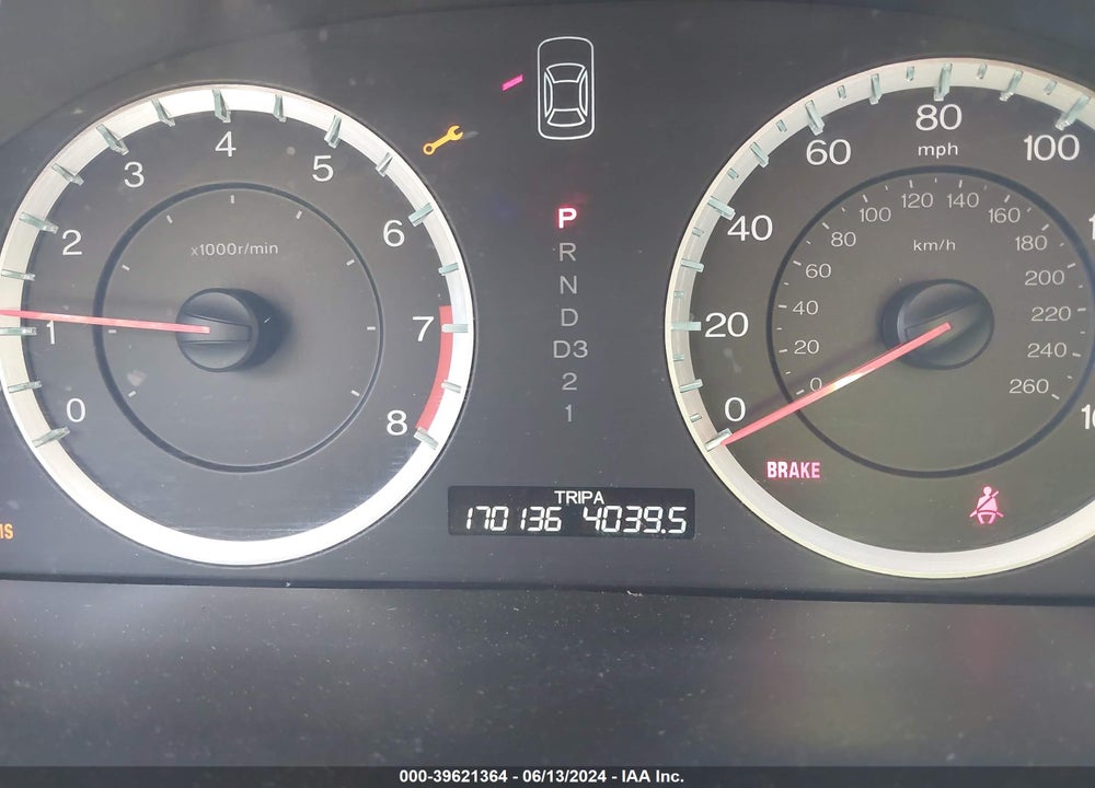 2012 HONDA ACCORD 2.4 LX-P VIN: 1HGCP2F49CA234409