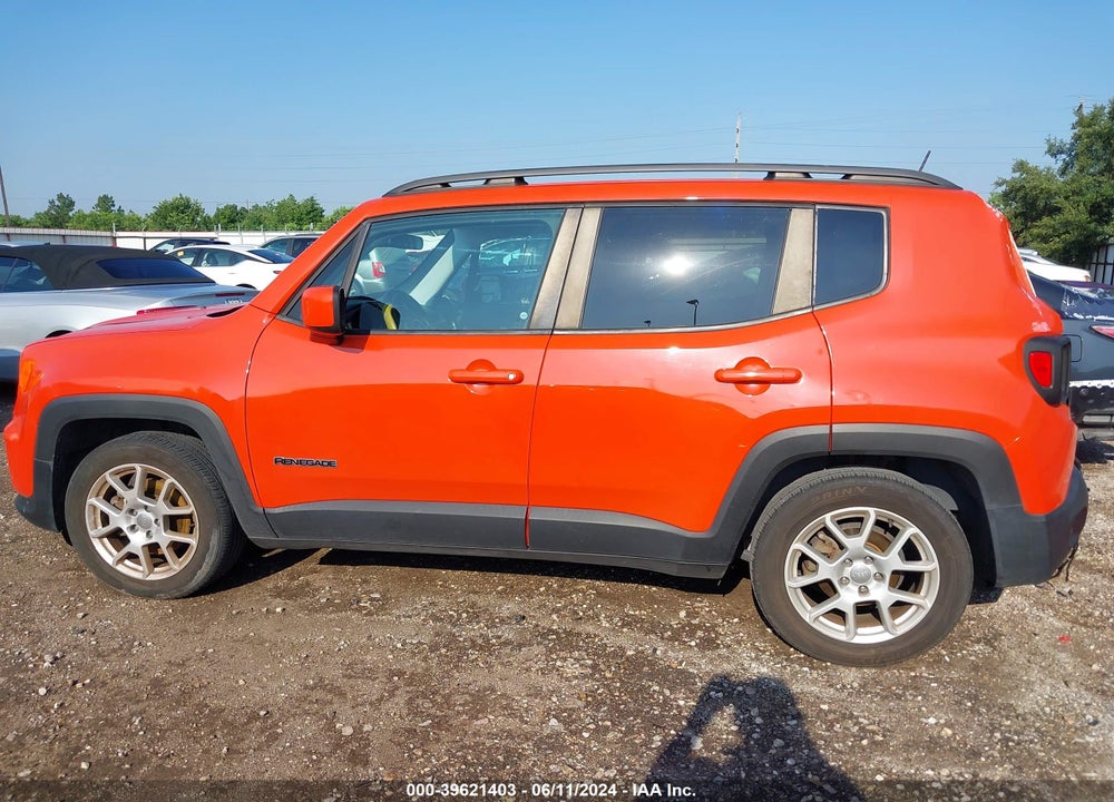 2019 JEEP RENEGADE LATITUDE FWD VIN: ZACNJABB7KPK86219