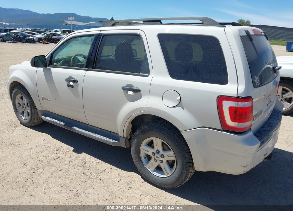 2011 FORD ESCAPE HYBRID VIN: 1FMCU5K34BKA68701