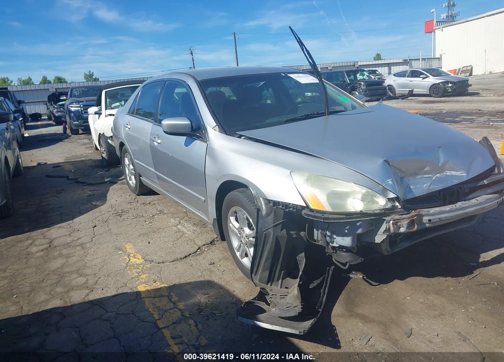 2007 HONDA ACCORD 2.4 SE VIN: 1HGCM563X7A123181
