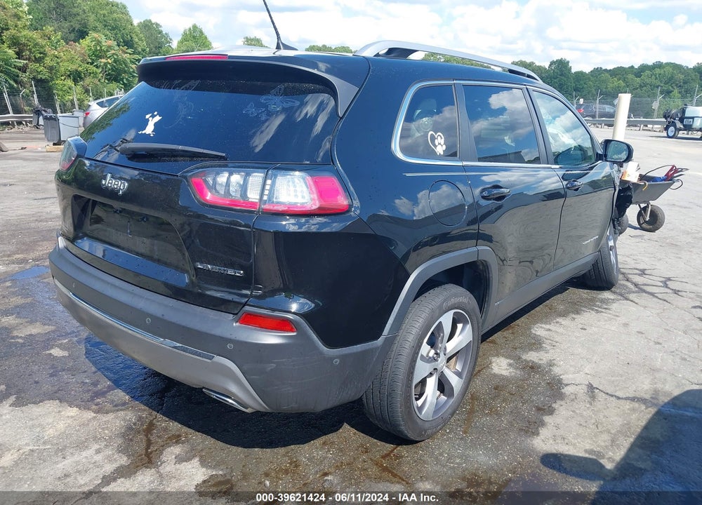 2021 JEEP CHEROKEE LIMITED FWD VIN: 1C4PJLDXXMD144416