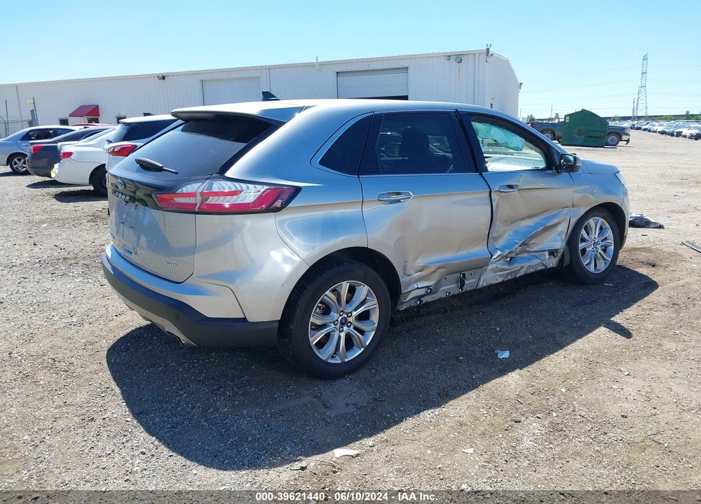 2022 FORD EDGE TITANIUM VIN: 2FMPK4K90NBA52418