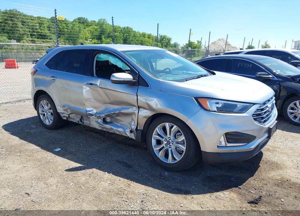 2022 FORD EDGE TITANIUM VIN: 2FMPK4K90NBA52418