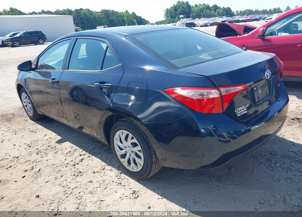 2019 TOYOTA COROLLA LE VIN: 5YFBURHE9KP872512