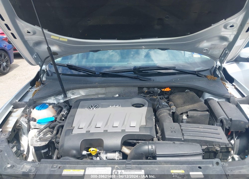 2014 VOLKSWAGEN PASSAT 2.0L TDI SEL PREMIUM VIN: 1VWCN7A3XEC100626