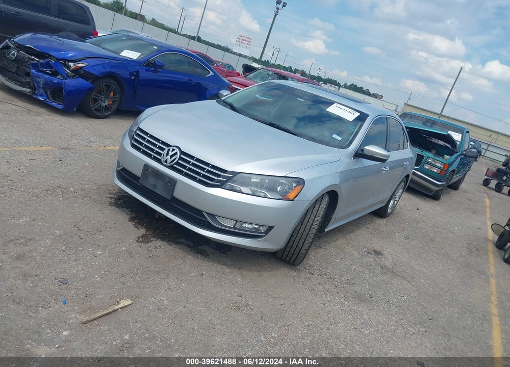 2014 VOLKSWAGEN PASSAT 2.0L TDI SEL PREMIUM VIN: 1VWCN7A3XEC100626