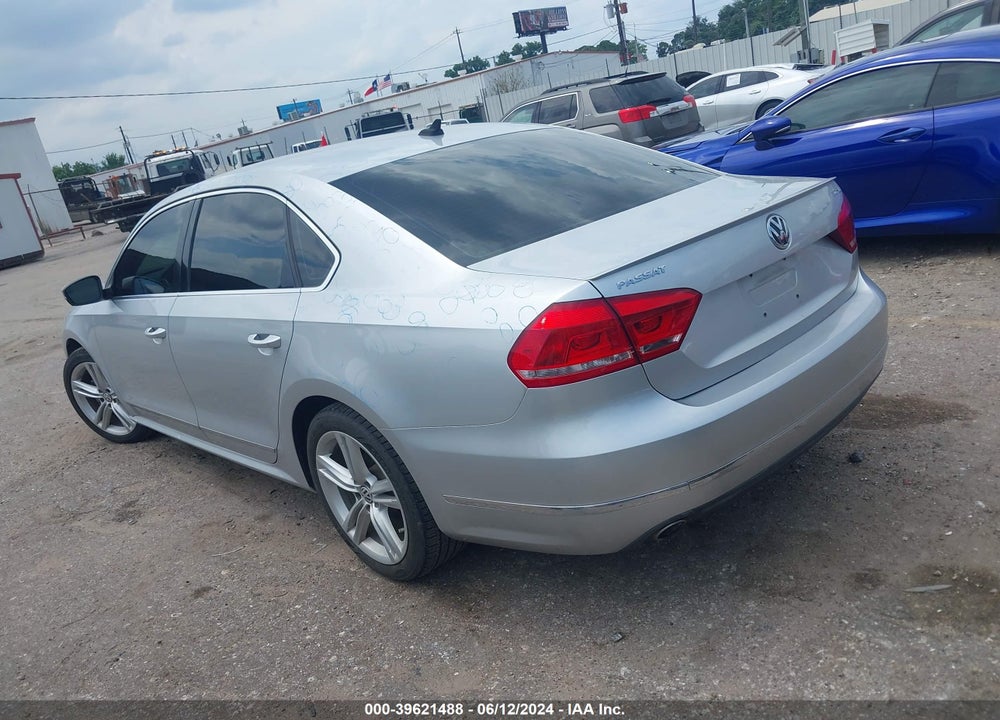 2014 VOLKSWAGEN PASSAT 2.0L TDI SEL PREMIUM VIN: 1VWCN7A3XEC100626