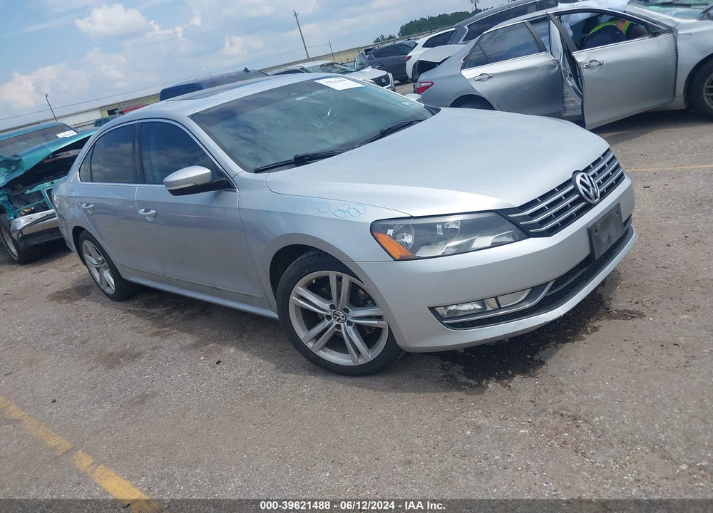2014 VOLKSWAGEN PASSAT 2.0L TDI SEL PREMIUM VIN: 1VWCN7A3XEC100626