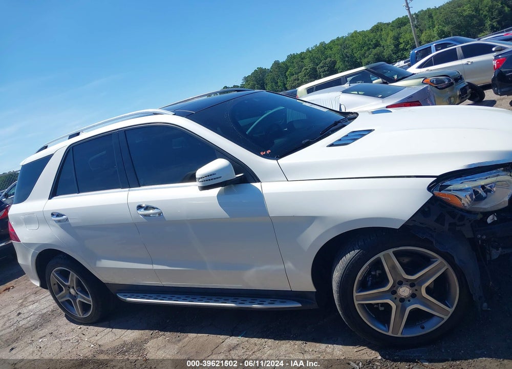 2016 MERCEDES-BENZ GLE 400 4MATIC VIN: 4JGDA5GB0GA678704