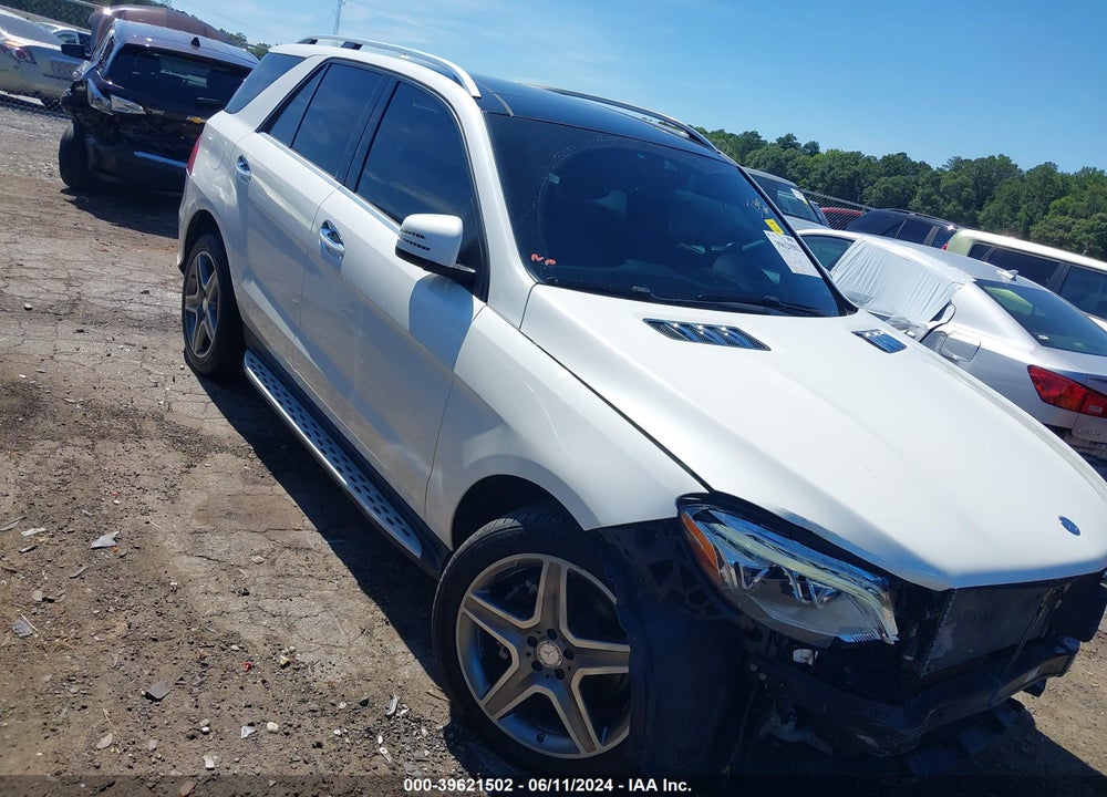 2016 MERCEDES-BENZ GLE 400 4MATIC VIN: 4JGDA5GB0GA678704