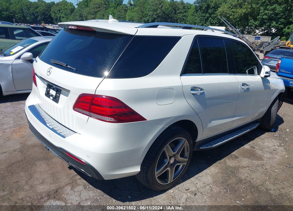 2016 MERCEDES-BENZ GLE 400 4MATIC VIN: 4JGDA5GB0GA678704