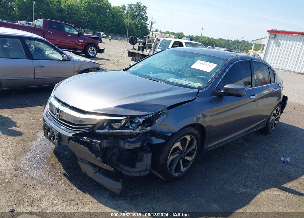2016 HONDA ACCORD EX VIN: 1HGCR2F74GA206141